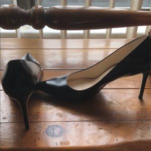 Zara basic black high heels